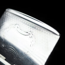 Load image into Gallery viewer, Antique Silver Thin Snuff Box with Gilt Interior by Robert Thornton - 1867 - Artisan Antiques
