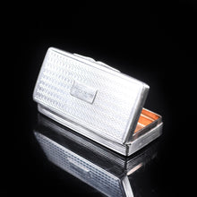 Load image into Gallery viewer, Victorian Solid Silver and Gilt Interior Rectangular Snuff Box by Taylor &amp; Perry - 1841 - Artisan Antiques
