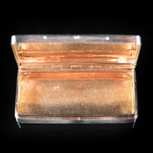 Load image into Gallery viewer, Victorian Solid Silver and Gilt Interior Rectangular Snuff Box by Taylor &amp; Perry - 1841 - Artisan Antiques
