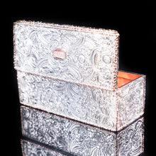 Load image into Gallery viewer, Magnificent Georgian Rose Gold &amp; Silver Table Snuff Box - William Parker 1824 - Artisan Antiques
