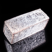 Load image into Gallery viewer, Magnificent Georgian Rose Gold &amp; Silver Table Snuff Box - William Parker 1824 - Artisan Antiques
