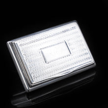 Load image into Gallery viewer, Georgian Solid Silver Engine Turned Snuff Box with Gilt Interior - Thomas Shaw 1837 - Artisan Antiques
