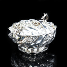 Load image into Gallery viewer, Magnificent Solid Silver Centerpiece Fruit Bowls | Royal Suppliers - Carrington &amp; Co 1890 - Artisan Antiques

