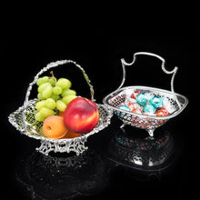 Load image into Gallery viewer, Antique Solid Silver Fruit/Bonbon Basket Dish - Martin Hall 1917 - Artisan Antiques
