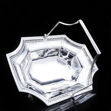 Load image into Gallery viewer, Large Georgian Solid Silver Fruit Basket - Joseph Scammell 1790 - Artisan Antiques
