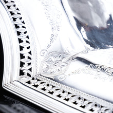 Load image into Gallery viewer, Large Georgian Solid Silver Fruit Basket - Joseph Scammell 1790 - Artisan Antiques
