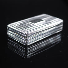 Load image into Gallery viewer, Antique English Georgian Silver Snuff Box - c.1784 - Artisan Antiques
