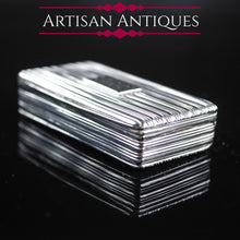 Load image into Gallery viewer, Antique English Georgian Silver Snuff Box - c.1784 - Artisan Antiques
