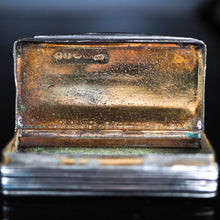 Load image into Gallery viewer, Antique English Georgian Silver Snuff Box - c.1784 - Artisan Antiques

