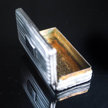 Load image into Gallery viewer, Antique English Georgian Silver Snuff Box - c.1784 - Artisan Antiques
