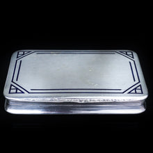 Load image into Gallery viewer, Antique German Sleek Pocket Snuff Box with Gilt Interior - 20th Century - Artisan Antiques
