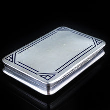 Load image into Gallery viewer, Antique German Sleek Pocket Snuff Box with Gilt Interior - 20th Century - Artisan Antiques
