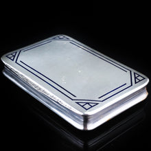 Load image into Gallery viewer, Antique German Sleek Pocket Snuff Box with Gilt Interior - 20th Century - Artisan Antiques
