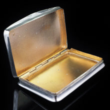Load image into Gallery viewer, Antique German Sleek Pocket Snuff Box with Gilt Interior - 20th Century - Artisan Antiques
