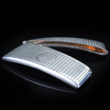 Load image into Gallery viewer, English Solid Silver Card Case with Gilt Interior - 20th Century - Artisan Antiques
