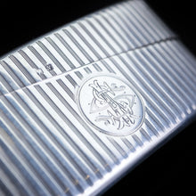 Load image into Gallery viewer, English Solid Silver Card Case with Gilt Interior - 20th Century - Artisan Antiques
