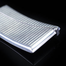 Load image into Gallery viewer, English Solid Silver Card Case with Gilt Interior - 20th Century - Artisan Antiques
