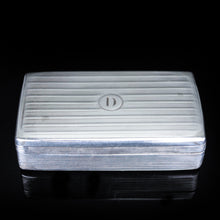 Load image into Gallery viewer, Antique English Solid Silver Historical Snuff Box - London 1845 - Artisan Antiques
