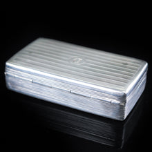 Load image into Gallery viewer, Antique English Solid Silver Historical Snuff Box - London 1845 - Artisan Antiques
