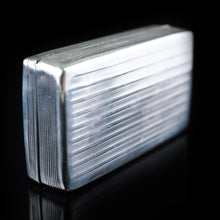 Load image into Gallery viewer, Antique English Solid Silver Historical Snuff Box - London 1845 - Artisan Antiques
