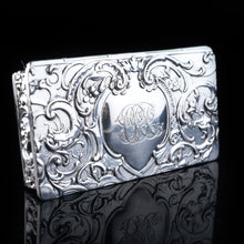Load image into Gallery viewer, Antique Solid Silver German Snuff Box - 19th Century - Artisan Antiques
