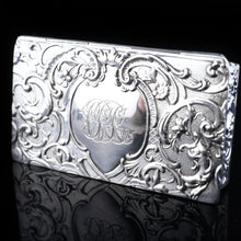 Load image into Gallery viewer, Antique Solid Silver German Snuff Box - 19th Century - Artisan Antiques
