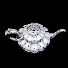 Load image into Gallery viewer, Antique Georgian Solid Silver Teapot &#39;Melon Shaped&#39; - Robert Hennell 1836 - Artisan Antiques
