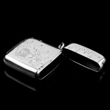 Load image into Gallery viewer, Antique Victorian Solid Silver Vesta Case Aesthetic Style Engravings - Joseph Whitten 1885
