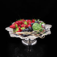 Load image into Gallery viewer, A Victorian Solid Silver Gilt Pair of Grape Scissors - John Gilbert 1864 - Artisan Antiques
