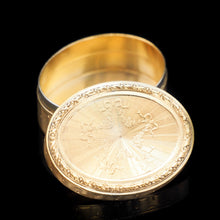 Load image into Gallery viewer, Antique French Silver Gilt Pill Box - c.1850 - Artisan Antiques
