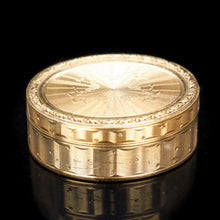 Load image into Gallery viewer, Antique French Silver Gilt Pill Box - c.1850 - Artisan Antiques
