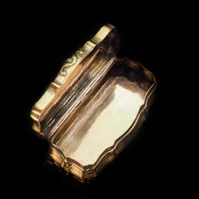 Load image into Gallery viewer, Fully Silver Gilt Table Snuff Box - Austrian 19th Century - Artisan Antiques
