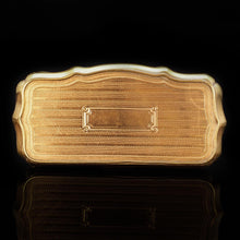 Load image into Gallery viewer, Fully Silver Gilt Table Snuff Box - Austrian 19th Century - Artisan Antiques
