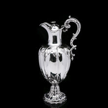 Load image into Gallery viewer, A Victorian Solid Silver Wine Ewer/Claret Jug - Edward, John &amp; William Barnard 1843 - Artisan Antiques
