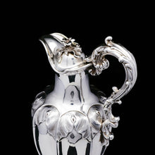 Load image into Gallery viewer, A Victorian Solid Silver Wine Ewer/Claret Jug - Edward, John &amp; William Barnard 1843 - Artisan Antiques
