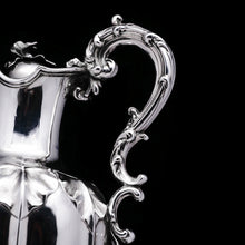Load image into Gallery viewer, A Victorian Solid Silver Wine Ewer/Claret Jug - Edward, John &amp; William Barnard 1843 - Artisan Antiques
