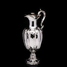 Load image into Gallery viewer, A Victorian Solid Silver Wine Ewer/Claret Jug - Edward, John &amp; William Barnard 1843 - Artisan Antiques
