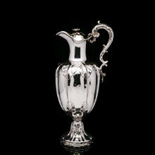 Load image into Gallery viewer, A Victorian Solid Silver Wine Ewer/Claret Jug - Edward, John &amp; William Barnard 1843 - Artisan Antiques
