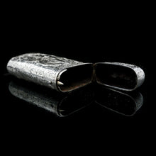 Load image into Gallery viewer, A Victorian Solid Silver Cheroot/Cigar Case with a Hand-Engraved Hunting Scene - Alfred Taylor 1853 - Artisan Antiques
