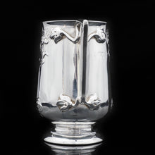 Load image into Gallery viewer, A Wonderful Art Nouveau Solid Silver Mug - Edwardian 1903 - Artisan Antiques
