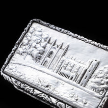 Load image into Gallery viewer, A Solid Silver &quot;Castle Top&quot; Snuff Box of Newstead Abbey - Taylor &amp; Perry 1835 - Artisan Antiques
