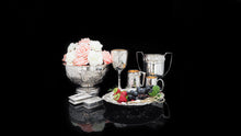 Load image into Gallery viewer, A Large Solid Silver Fruit/Punch Bowl with Chased Motifs - Barraclough &amp; Sons 1904 - Artisan Antiques
