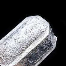 Load image into Gallery viewer, A Solid Silver Octagonal Snuff/Pill Box - Thomas Glaser 1891 - Artisan Antiques
