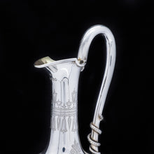 Load image into Gallery viewer, Rare Victorian Solid Silver Ewer/Jug &quot;Oinochoe&quot; Shaped - Goldsmiths Alliance Ltd (Samuel Smily) 1875 - Artisan Antiques
