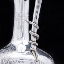 Load image into Gallery viewer, Rare Victorian Solid Silver Ewer/Jug &quot;Oinochoe&quot; Shaped - Goldsmiths Alliance Ltd (Samuel Smily) 1875 - Artisan Antiques
