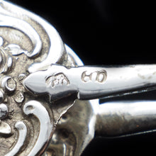 Load image into Gallery viewer, A Solid Silver Cake Server/Tong of Scalloped Form - 19th Century Germany - Artisan Antiques
