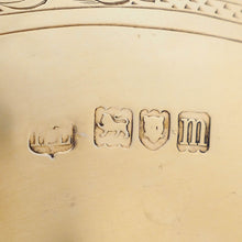 Load image into Gallery viewer, A Solid Silver Gilt Tazza With Chased Motifs - Lambert &amp; Co 1907 - Artisan Antiques
