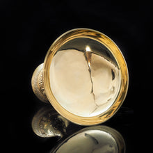 Load image into Gallery viewer, A Solid Silver Gilt Tazza With Chased Motifs - Lambert &amp; Co 1907 - Artisan Antiques
