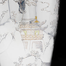 Load image into Gallery viewer, Antique Silver Japanese Hand Engraved Vase - Meiji Era c.1890 - Artisan Antiques
