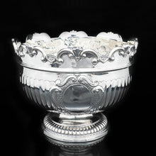 Load image into Gallery viewer, A Solid Silver Monteith Bowl in Queen Anne Style - Alexander Clark &amp; Co 1924 - Artisan Antiques
